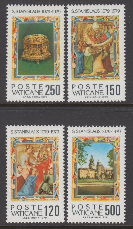Vatican City 648-651 MNH VF