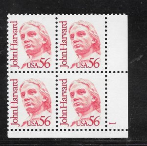 #2190 MNH Plate Block