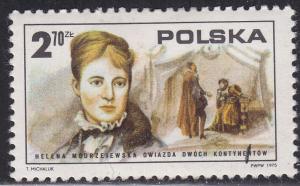 Poland 2119 Helena Modrzejewsla 2.70zł 1975