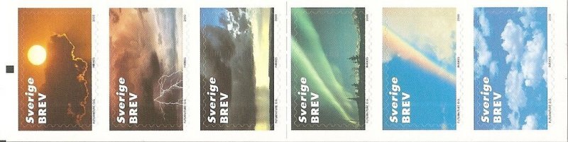 Sweden 2000 #2396 MNH. Meteorology, booklet