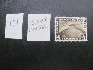 Germany 1933 MNH SIGNED SCHLEGEL SC C45 VF/XF 300 EUROS (134)