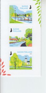 2019 Finland National Urban Parks III (3) SA  (Scott 1588) MNH