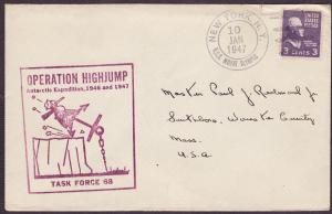  807 Operation Highjump cacheted cover