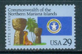 2804 29c Mariana Islands Fine MNH Plt/4 UR 1 13332 F12093