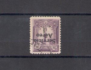 1927 Peru - Airmail - Yvert No. 1a - Overprint - Used