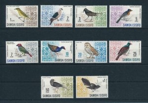 [102661] Samoa 1967 Birds vögel oiseaux  MLH