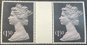 GREAT BRITAIN # MH173-MINT/NEVER HINGED---GUTTER PAIR---1986