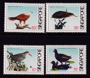 Singapore 434-437 Birds MNH VF