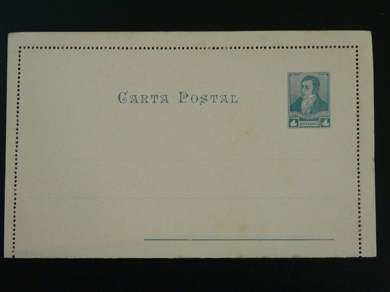 old postal stationery card Argentina 78252