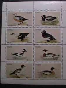 ​STAFA-SCOTLAND-WORLD LOVELY WILD BIRDS MNH-VERY FINE WE SHIP TO WORLD WIDE