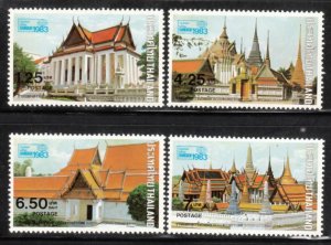 Thailand 1983 Sc 998-1001 Bangkok83 Expo No.1 Temples MNH