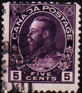 Canada.1922 5c S.G.250 Fine Used