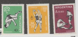 Argentina Scott #B19-B20-B21 Stamp  - Mint Set