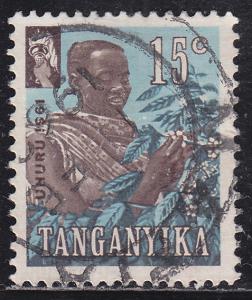 Tanganyika 47 Harvesting Coffee Beans 1961