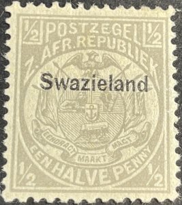 SWAZILAND # 1-MINT/HINGED--SINGLE--GRAY--1989(LOTB)