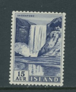Iceland 289 MNH