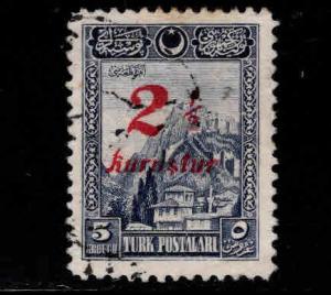 TURKEY Scott 674 Used surcharged stamp