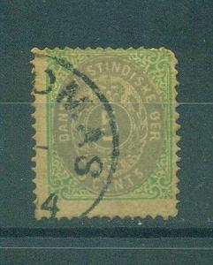 Danish West Indies (DWI) sc# 8 used cat value $25.00