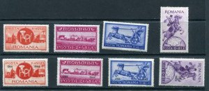 Romania 1944 Mi 817-20 & A817-0 Overprint MNH/ MH Cv 38 euro10304