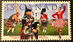 Canada # 1655 Highland Games 45c 1997 Mint NH