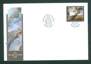 Aland. FDC 2005. Pine Tree.Sando Island. Scott# 239