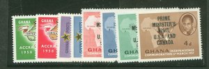 Ghana #21-4/28-31 Mint (NH) Single (Complete Set)