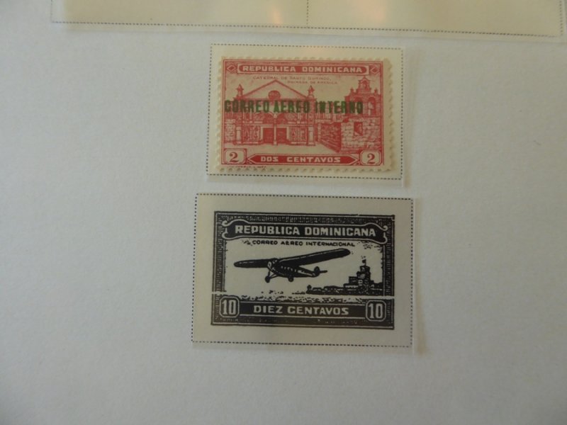 Dominican Republic Classics Stamp Collection on Album Pages