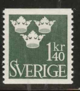 SWEDEN Scott 397 MH* 1948 coil stamp