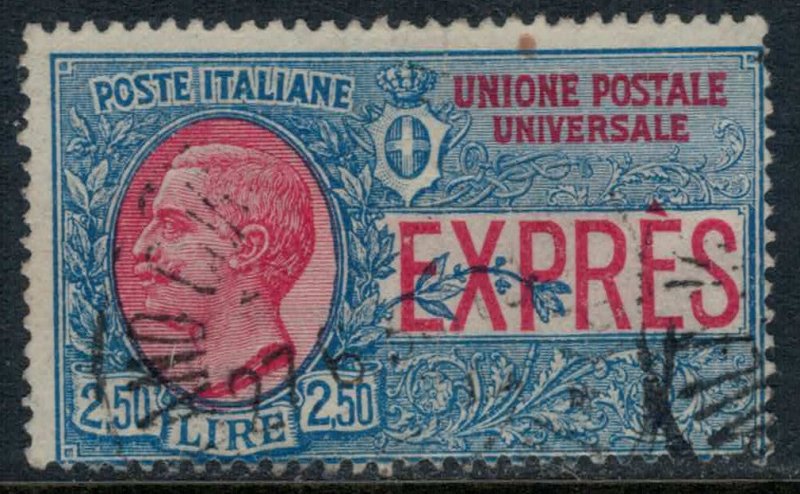 Italy #E8  CV $10.50