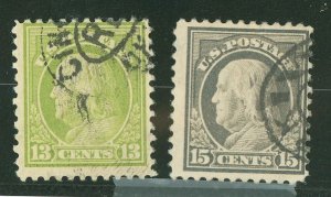 United States #513-514 Used Multiple