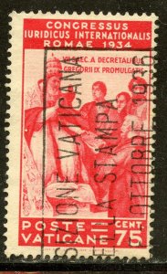 Vatican # 44, Used.