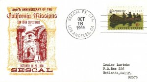 1968 200th Anniversary of the California Missions - Los Angeles, CA - F26434