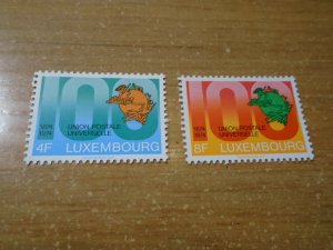 Luxembourg  #  551-52  MNH