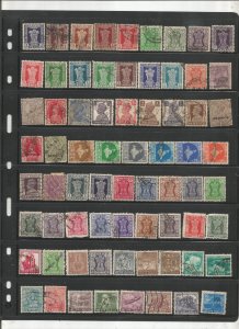 INDIA COLLECTION ON STOCK SHEET, MINT/USED