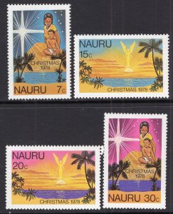 Nauru 184-187 Christmas MNH VF