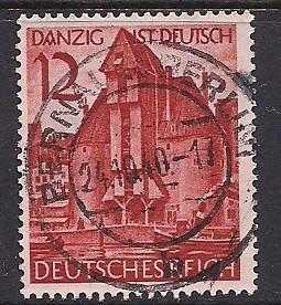 Germ. Sc 493 Danzig ist Deutsch (German) Used L9