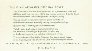 1981 FDC, #1913-1914 & 1917-1918, 18c Space Achievements, Artmaster B4