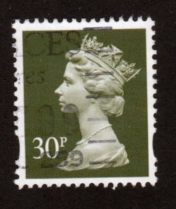 Great Britain - Scott # MH219 - Queen