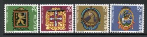 Switzerland # B497-500, Mint Never Hinge