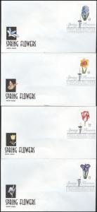 #3900-03 Spring Flowers Vintry House FDC Set