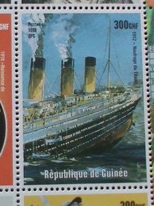 GUINEA STAMP: 1998 EVENTS IN TWENTY CENTURY-MNH STAMPS FULL SHEET  MOST DEMAND.