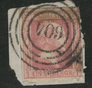 Prussia German State Scott 6 Solid backround post office 604