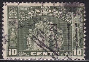Canada 209 United Empire Loyalists - Hamilton, Ontario 1934