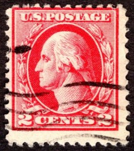 1920, US 2c, Washington, Used, Sc 526