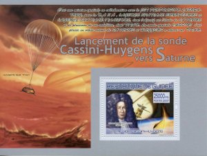 Guinea Space Stamps 2007 MNH Launch Cassini-Huygens Probe to Saturn 1v S/S III