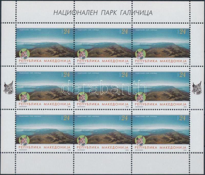 Makedonien stamp National Park minisheet MNH 2006 Mi 404 WS176067