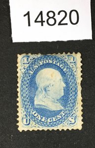 MOMEN: US STAMPS # 63 MINT OG H  $275 LOT #14820