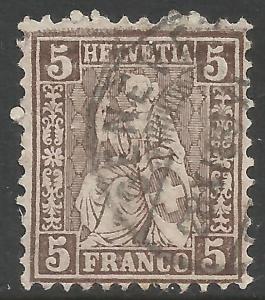 SWITZERLAND 43B VFU Z2849-4