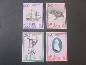 Gilbert Islands 1979 Sc 321-24 set MNH