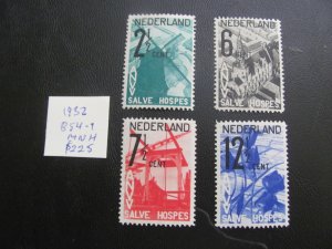 NETHERLANDS MNH 1932 SC B54-7 XF $225 (179)